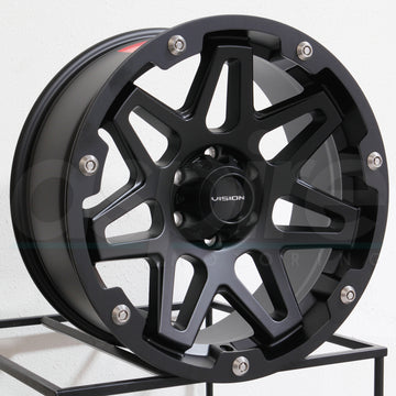 Vision HD Wheels 416 Se7En Satin Black