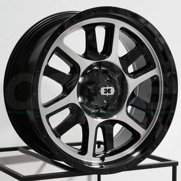 Vision HD Wheels 419 Split Black Machined
