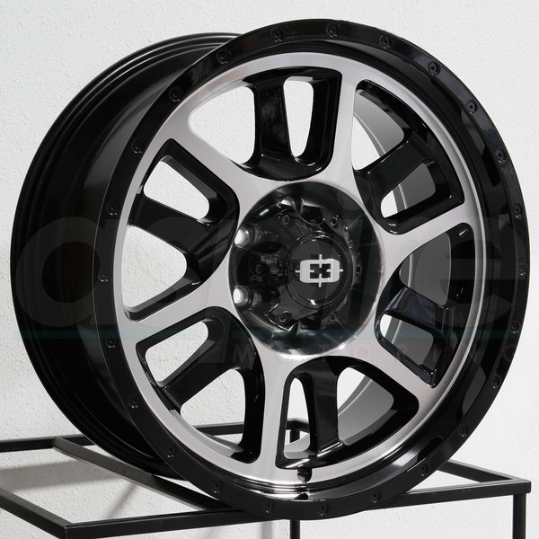 Vision HD Wheels 419 Split Black Machined