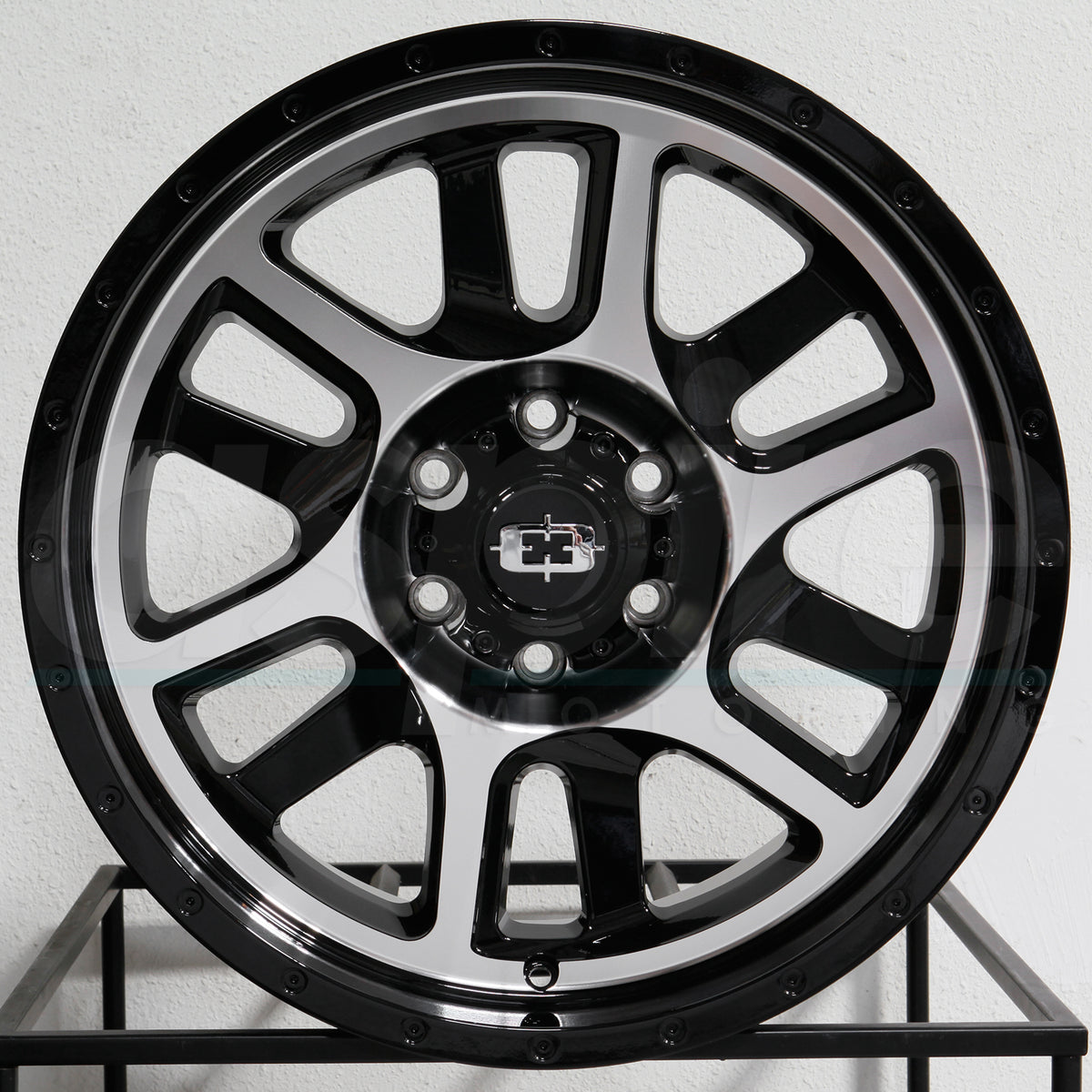 Vision HD Wheels 419 Split Black Machined