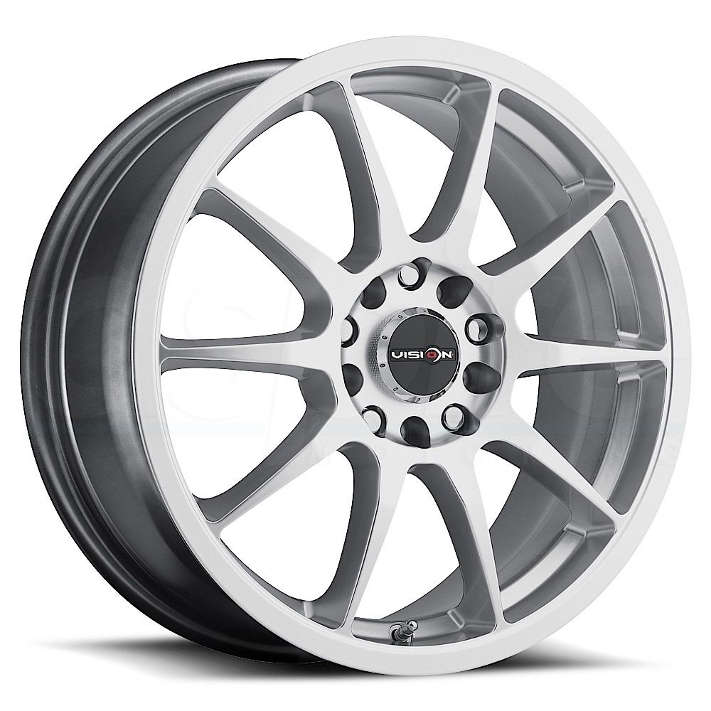 Vision Wheels 425 Bane Hyper Silver