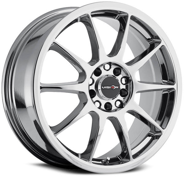 Vision Wheels 425 Bane Chrome