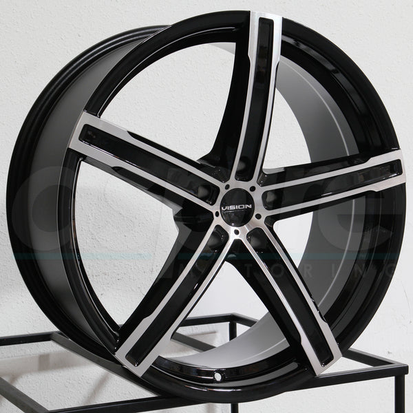 Vision Wheels 469 Boost Black Machined