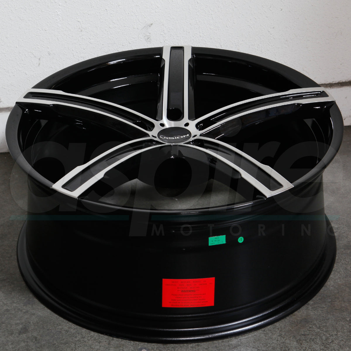 Vision Wheels 469 Boost Black Machined