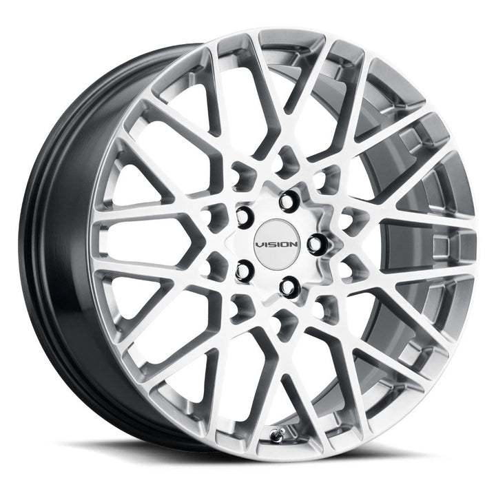 Vision Wheels 474 Recoil Hyper Silver