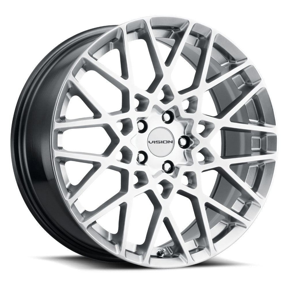 Vision Wheels 474 Recoil Hyper Silver