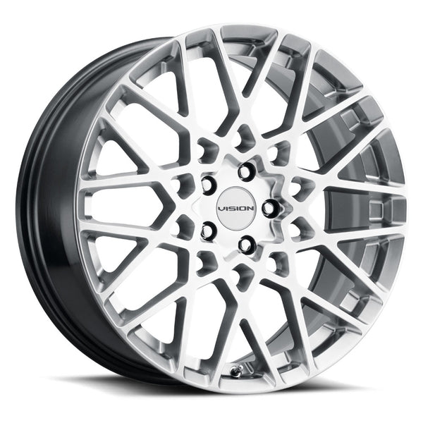Vision Wheels 474 Recoil Hyper Silver