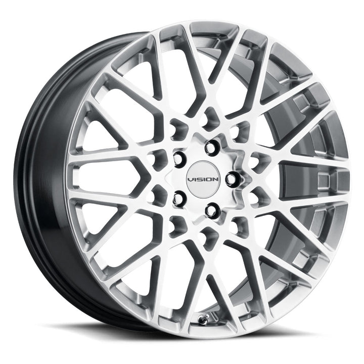 Vision Wheels 474 Recoil Hyper Silver