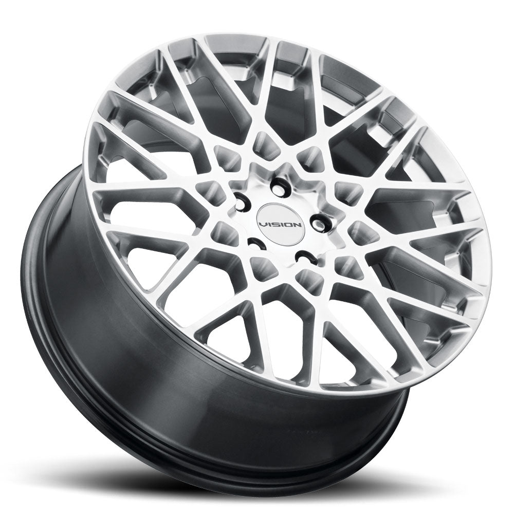 Vision Wheels 474 Recoil Hyper Silver