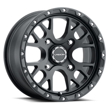 Vision ATV Wheels 545 Rocker Satin Black