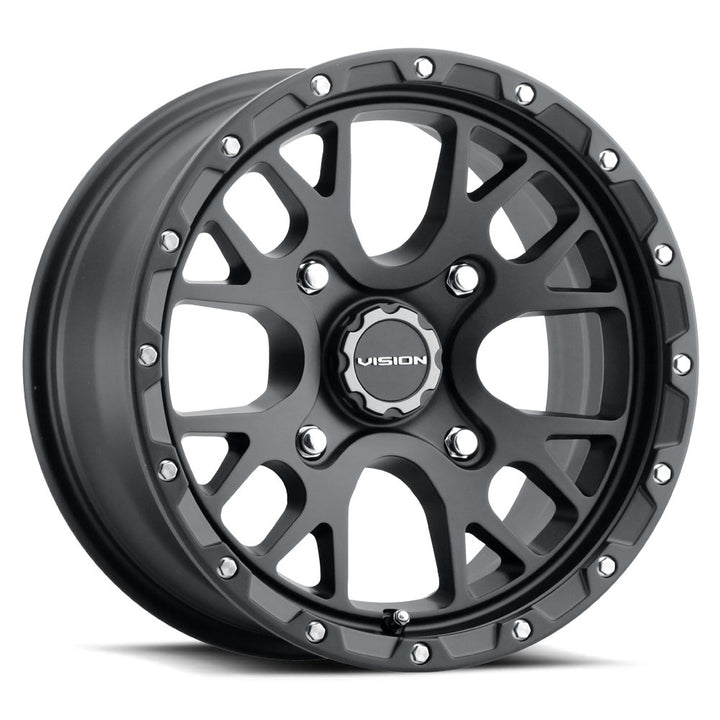 Vision ATV Wheels 545 Rocker Satin Black