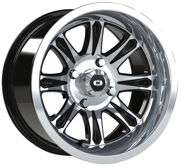 Vision ATV Wheels 547 Spirit Black Machined