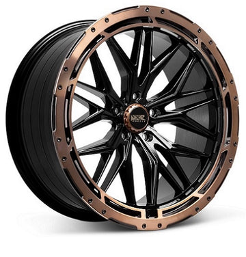 XXR Wheels 585 Black Bronze Ring