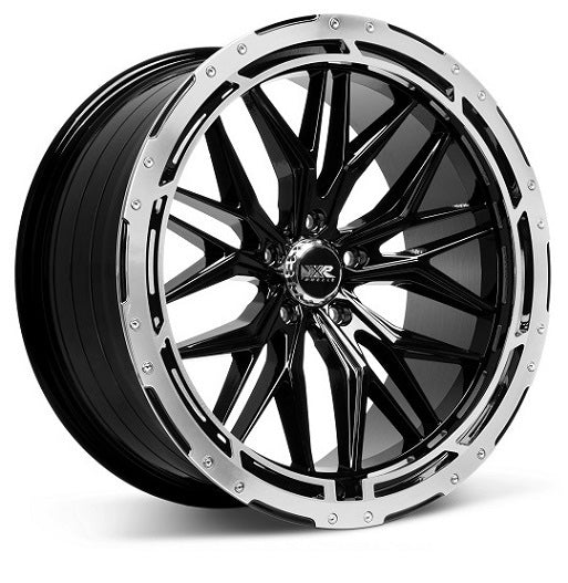 XXR Wheels 585 Black Machined Ring
