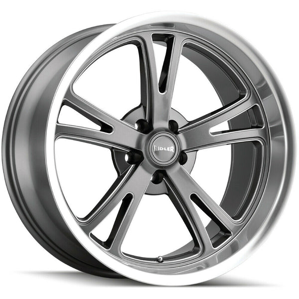 Ridler Wheels 606 Grey Milled