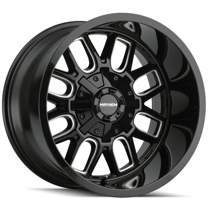 Mayhem Wheels 8107 Cogent Black Milled