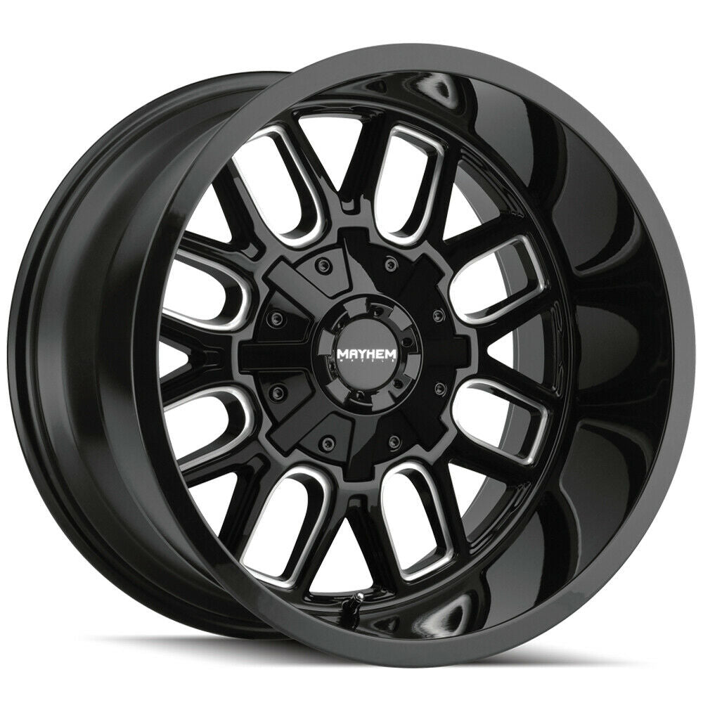 Mayhem Wheels 8107 Cogent Black Milled