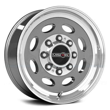 Vision HD Wheels 81 Hauler Single Gunmetal