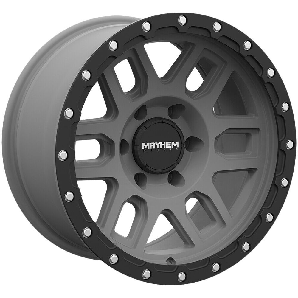 Mayhem Wheels 8304 Delta Gunmetal Black