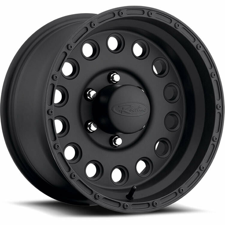 Raceline Wheels 887B Rock Crusher Black