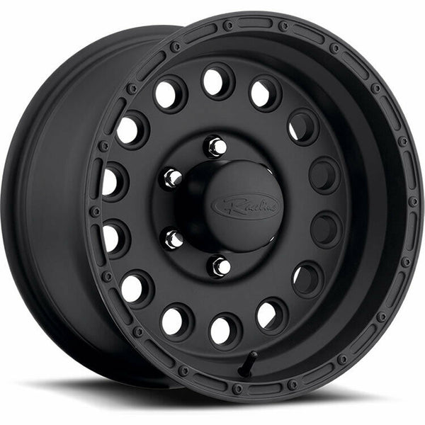 Raceline Wheels 887B Rock Crusher Black