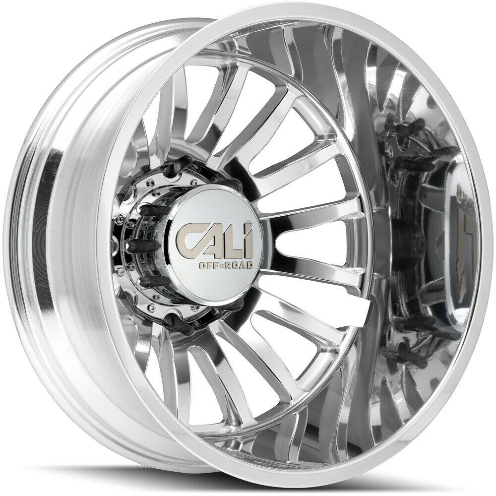 Cali Off-Road Wheels 9110D Summit Dually Polished Milled