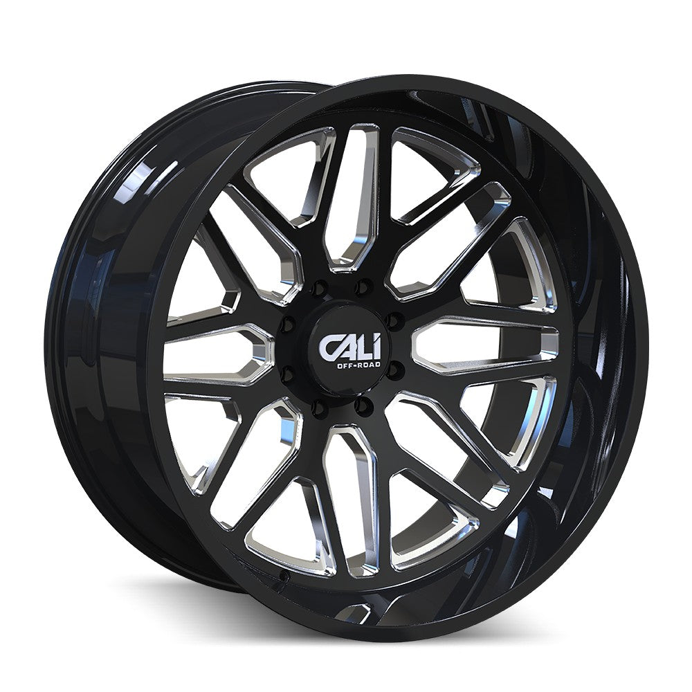 Cali Off-Road Wheels 9115 Invader Black Milled