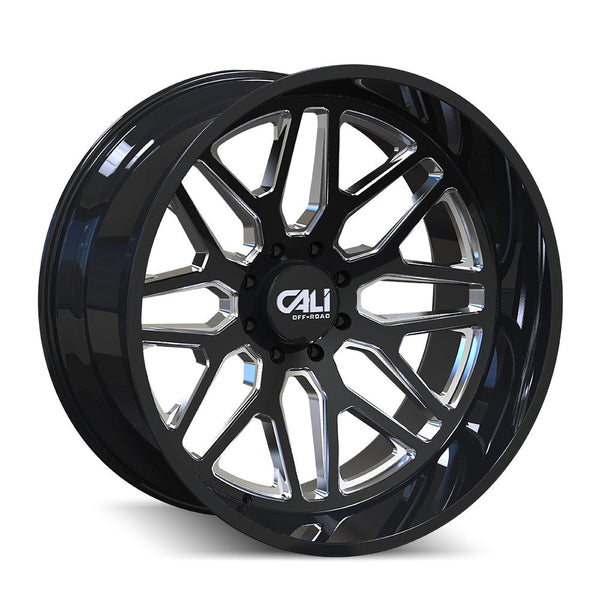 Cali Off-Road Wheels 9115 Invader Black Milled