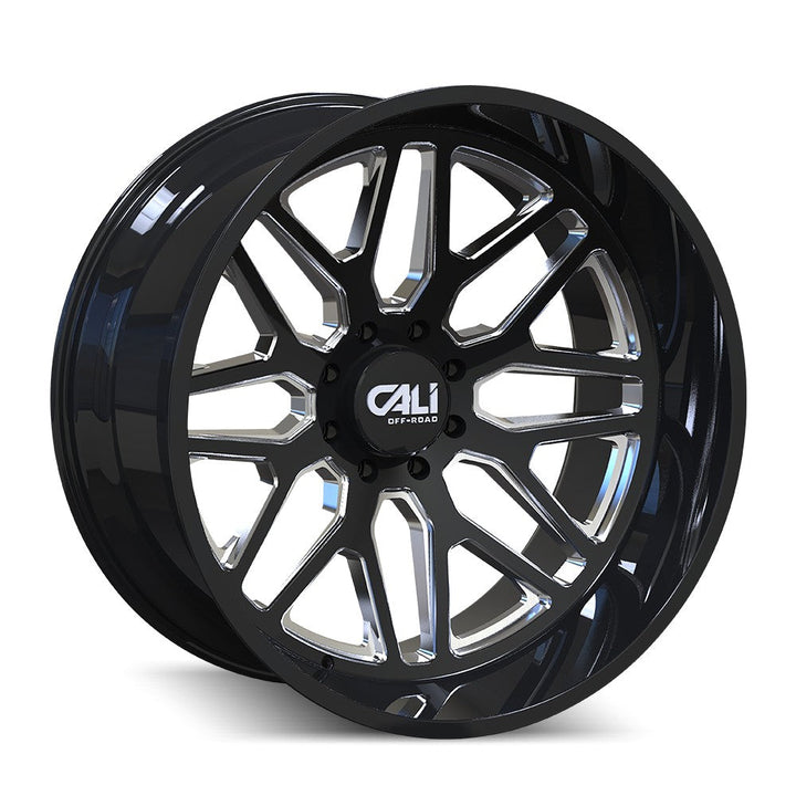 Cali Off-Road Wheels 9115 Invader Black Milled