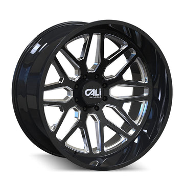 Cali Off-Road Wheels 9115 Invader Black Milled