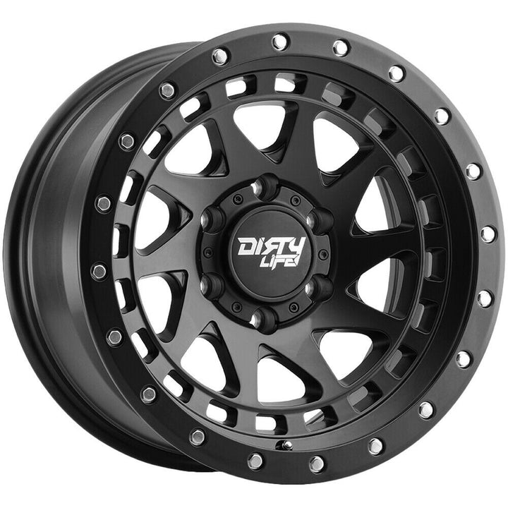 Dirty Life Wheels 9311 Enigma Pro Matte Black - Wheels Outlet