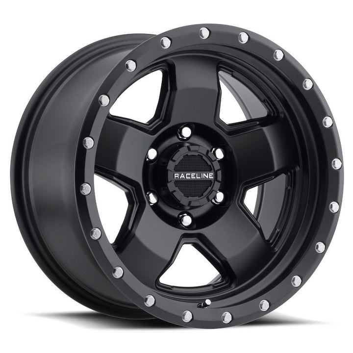 Raceline Wheels 937B Combat Satin Black
