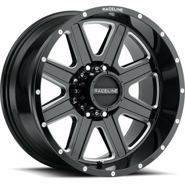 Raceline Wheels 940M Hostage Black Milled