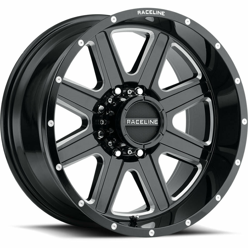Raceline Wheels 940M Hostage Black Milled