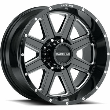 Raceline Wheels 940M Hostage Black Milled