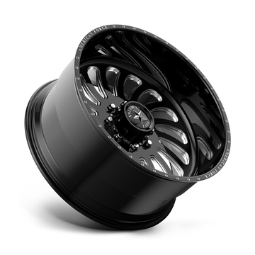 American Force Wheels Afw Flex Ss Gloss Black Machined