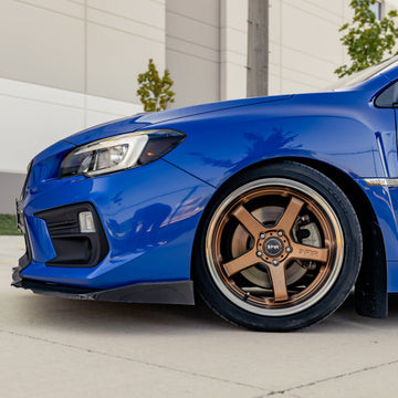 F1R Wheels FC5 Satin Bronze Polish Lip