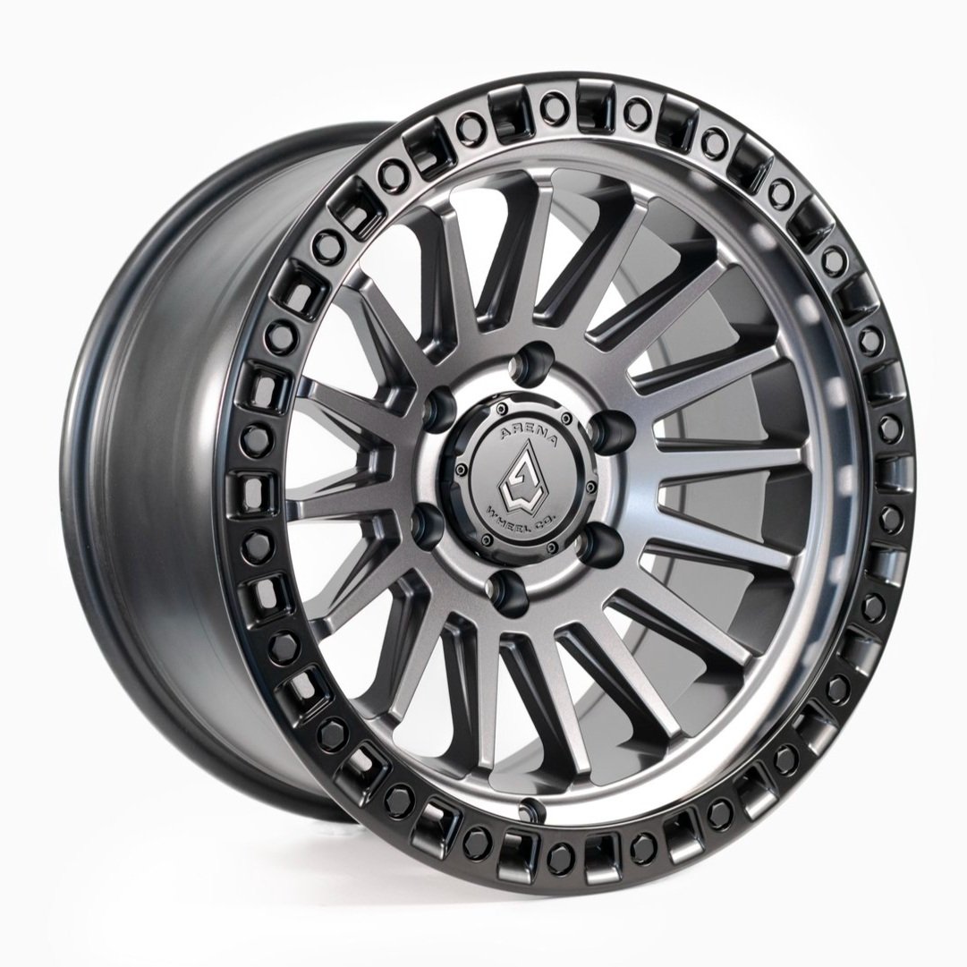 Arena Wheels Mesa Gun Metal Black Lip