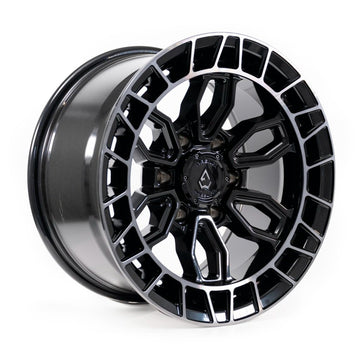 Arena Wheels Recon Black Machined Tint Lip