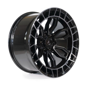 Arena Wheels Recon Black Machined Tint Lip