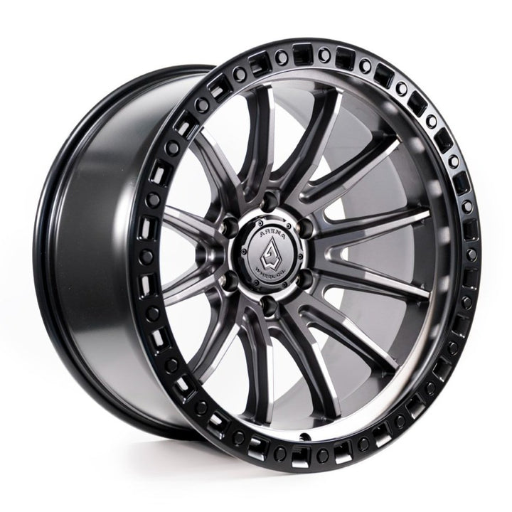 Arena Wheels Mission Gun Metal Black Lip