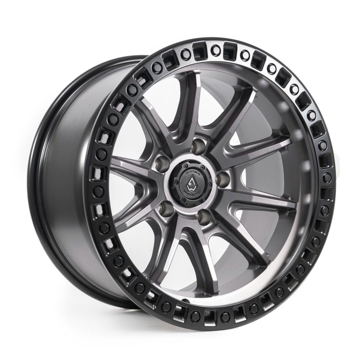 Arena Wheels Mission Gun Metal Black Lip