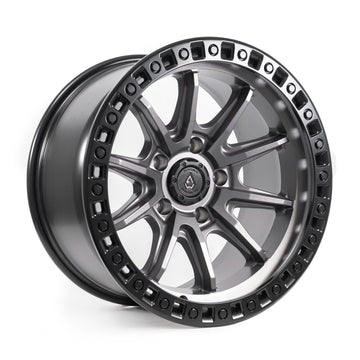 Arena Wheels Mission Gun Metal Black Lip