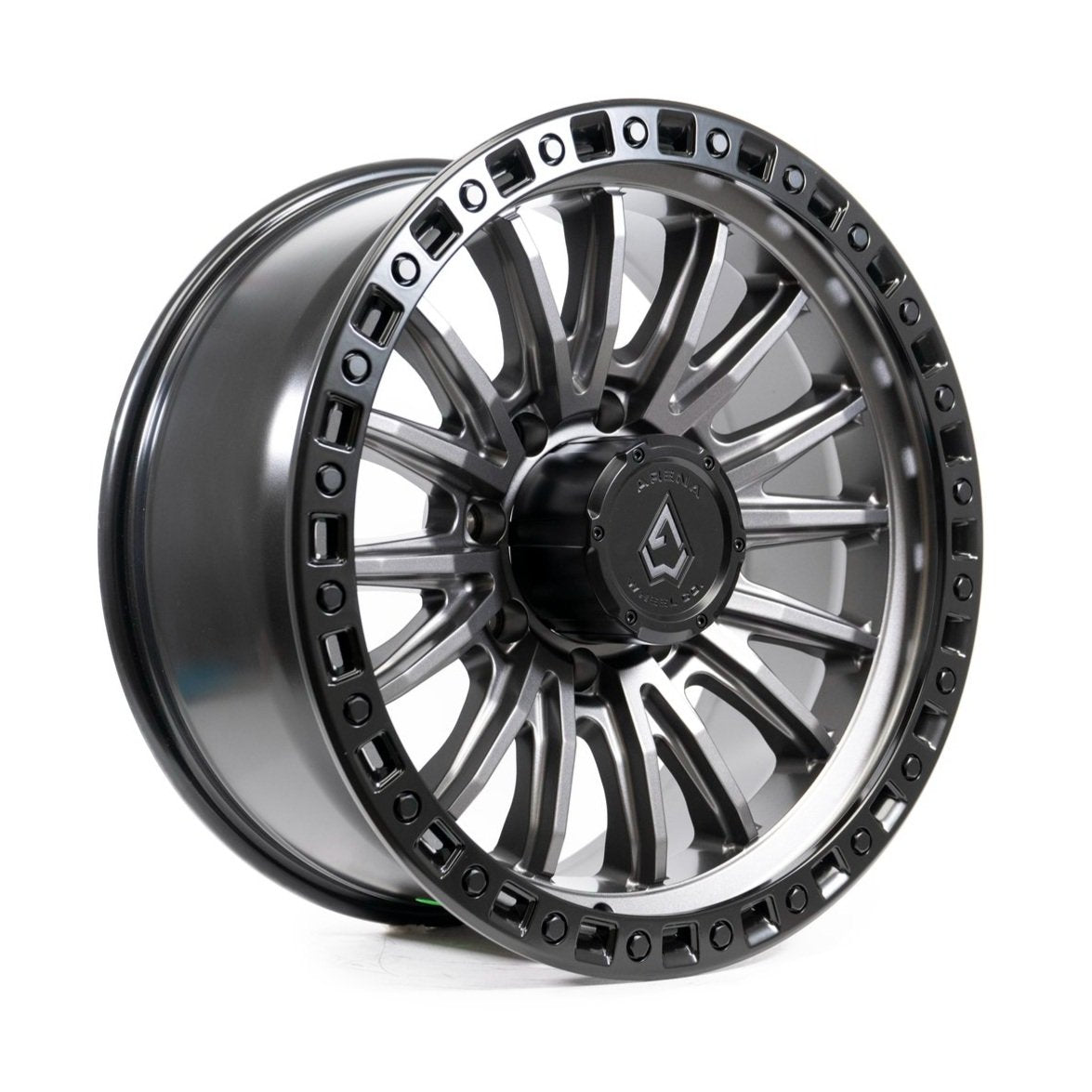 Arena Wheels Mission Gun Metal Black Lip