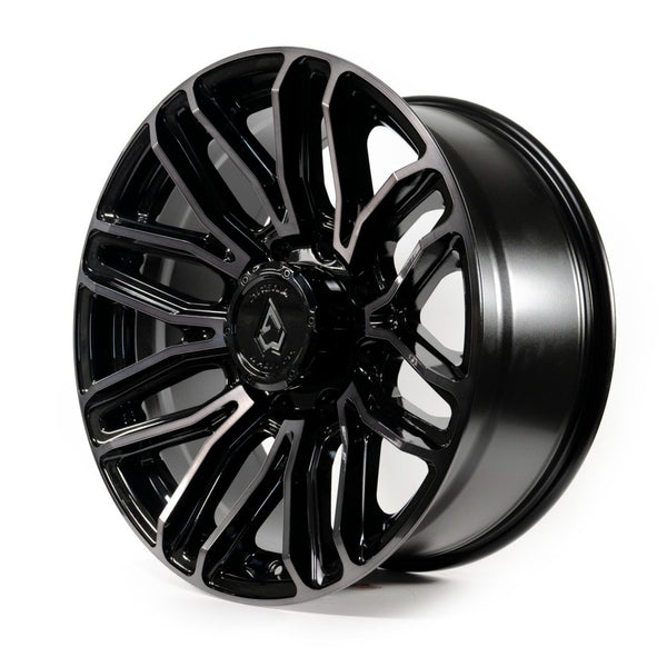 Arena Wheels Supreme Black Brushed Tint Face