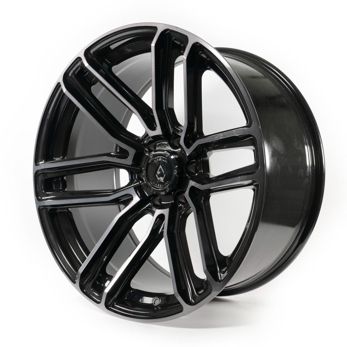Arena Wheels Supreme Black Brushed Tint Face
