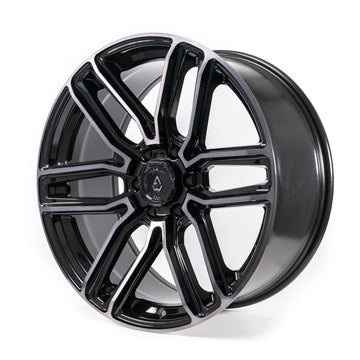 Arena Wheels Supreme Black Brushed Tint Face