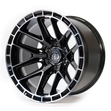 Arena Wheels Battle Black Machined Tint Face Lip