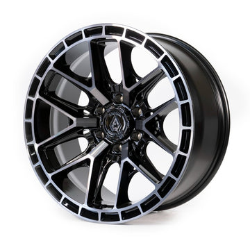 Arena Wheels Battle Black Machined Tint Face Lip