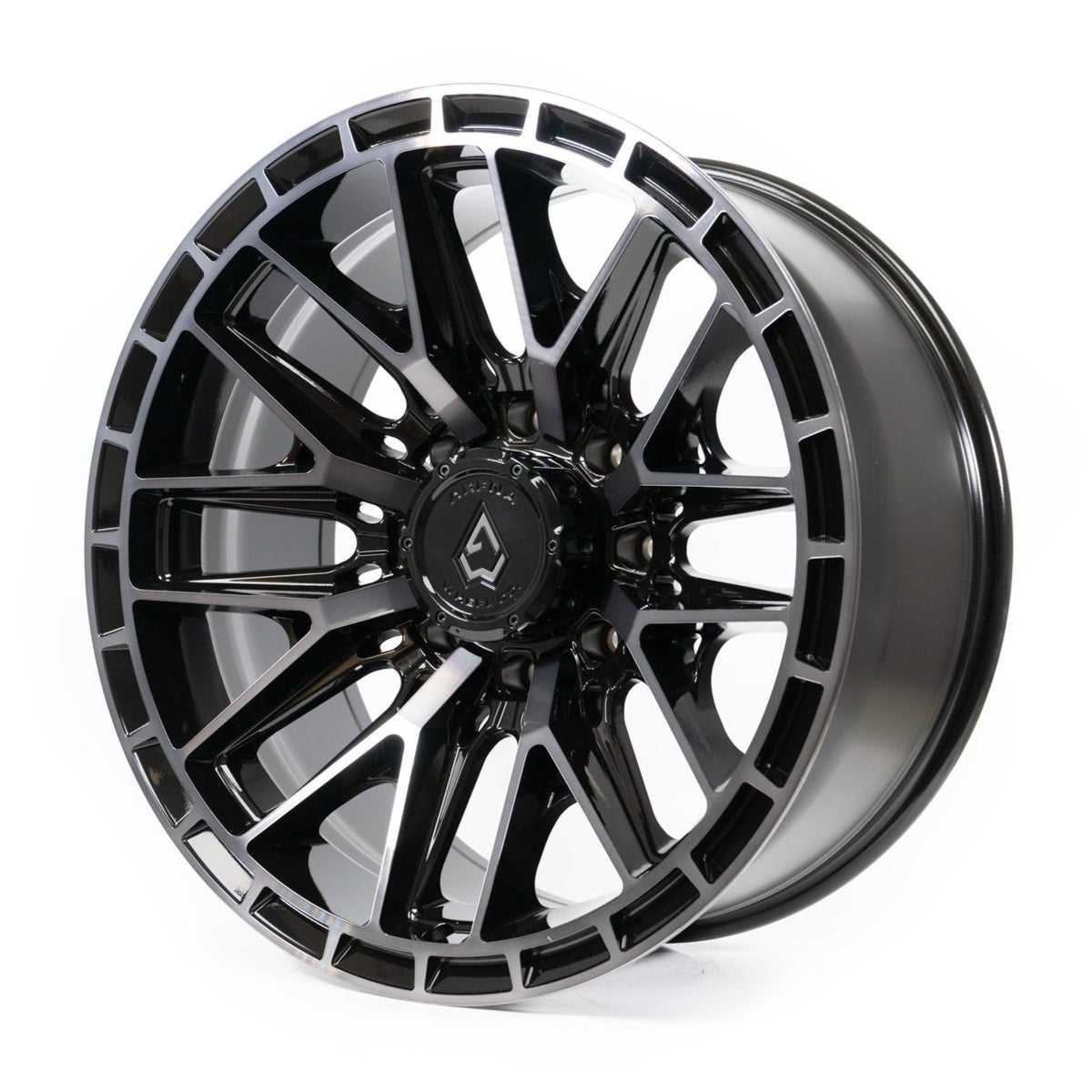 Arena Wheels Battle Black Machined Tint Face Lip